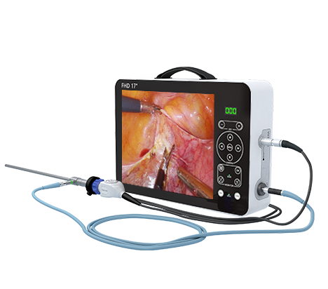 Portable FHD Endoscope Camera Unit 17"